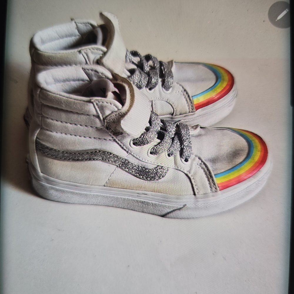 Vans Kids SK8-Hi Reissue 138 VRainbow Toe Cap
